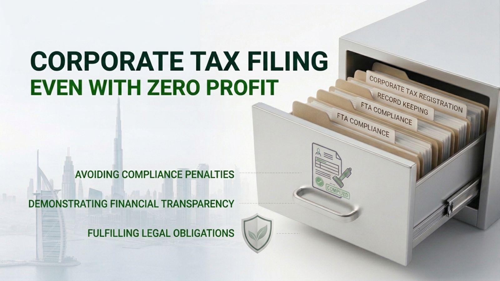 Do UAE Businesses Need to File a Corporate Tax Return Even if They Made No Profit